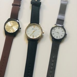Watches For Men.         Set Of 3pcs